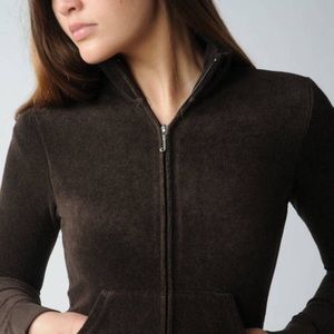 Authentic Brown Juicy Couture Jacket